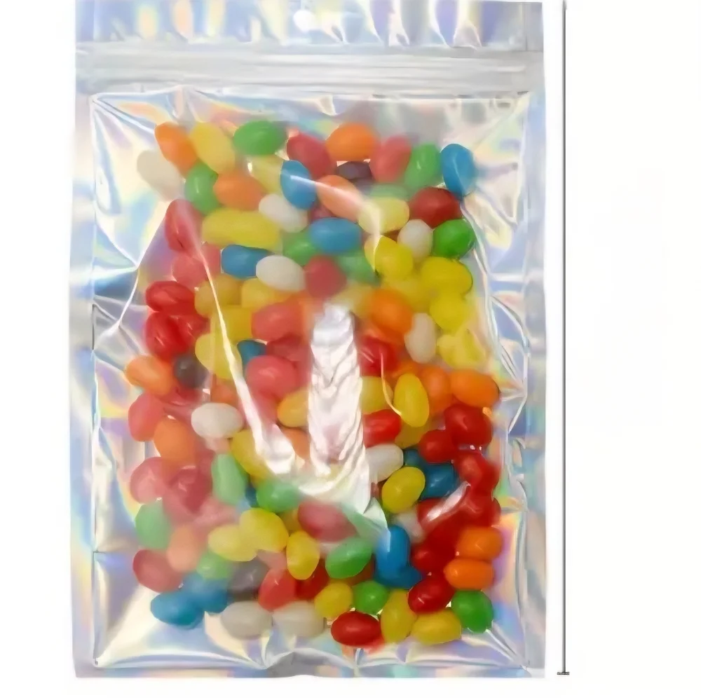 20ct. 5.5x8 Holographic Ziplock Bags